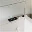 Lit plateforme tapissier pleine grandeur avec ports USB, beige-647191377-647191376