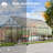 24X10 FT Walk-In Polycarbonate Greenhouse With Aluminum Frame, Lockable Door & Ventilation Window, Green House For Outdoors-128779088