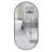 Metal Framed Oval Wall Mirror-702286474