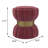Sora Upholstered Round Ottoman-1110846022