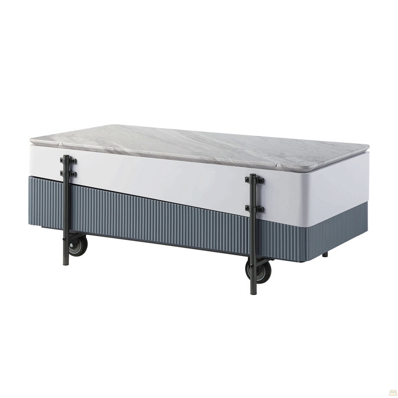 Table basse avec plateau relevable
