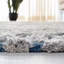 Tapis gris / ivoire en laine touffeté Powell-1008951665