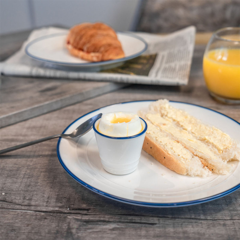 Nicola Spring - White Farmhouse Egg Cups - 5cm