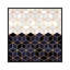 «White and Navy Cubes» par Elisabeth Fredriksson - impression d'art graphique-49900608-53128067