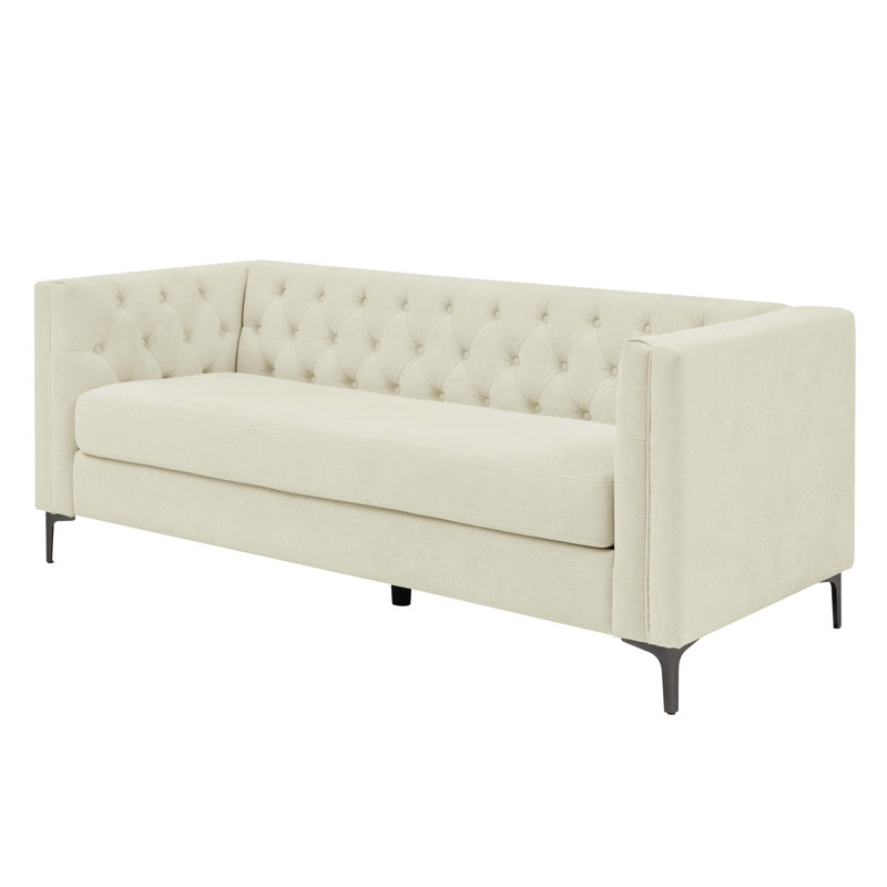Canapé Devonaire, Mélange de polyester beige