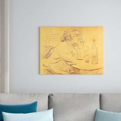 Henri De Toulouse-Lautrec - Wrapped Canvas Print