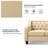 Bethea 81.28" Genuine Leather 3-Seat Sofa with Tufted Back-81914227