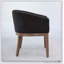 Chaise de salle à manger demi-tonneau Mid-Century-1017826348