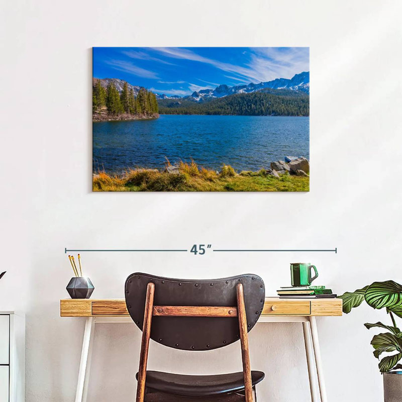 Peaceful Lake George, H 24 po x l 36 po