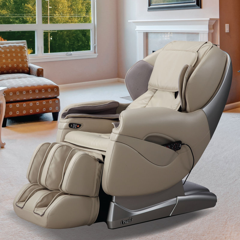 Fauteuil de massage TP 8500, Similicuir taupe