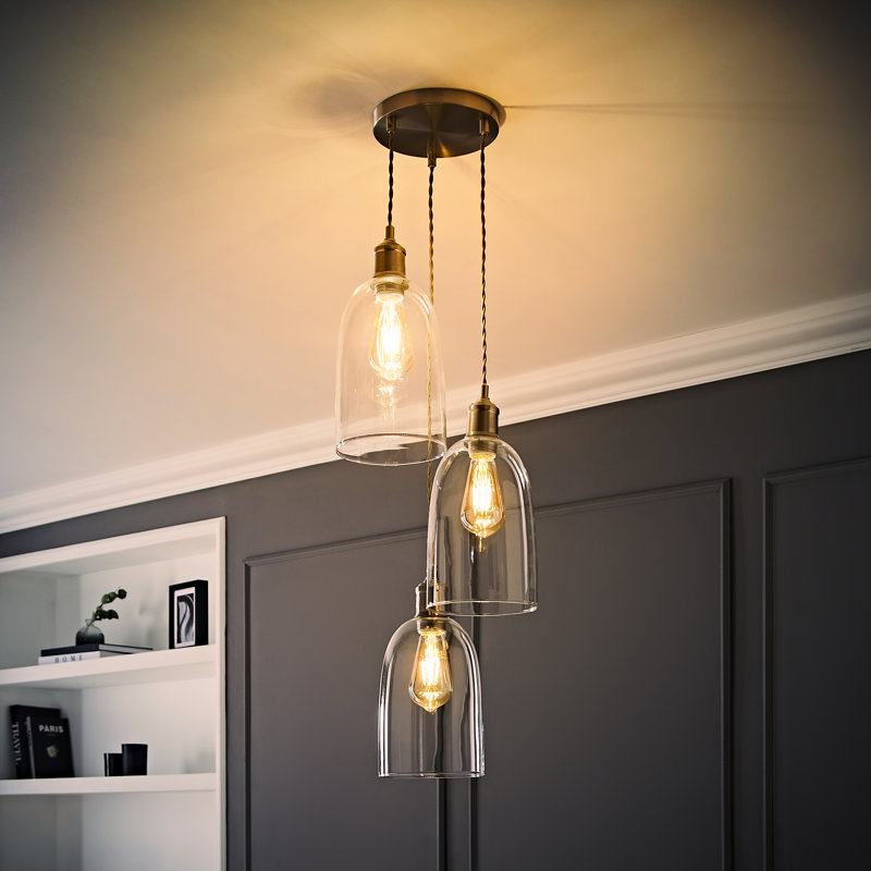 3 - Light Pendant, Chrome