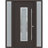 Argos Modern Front Steel Door with Sidelite Right-110431937-110431940