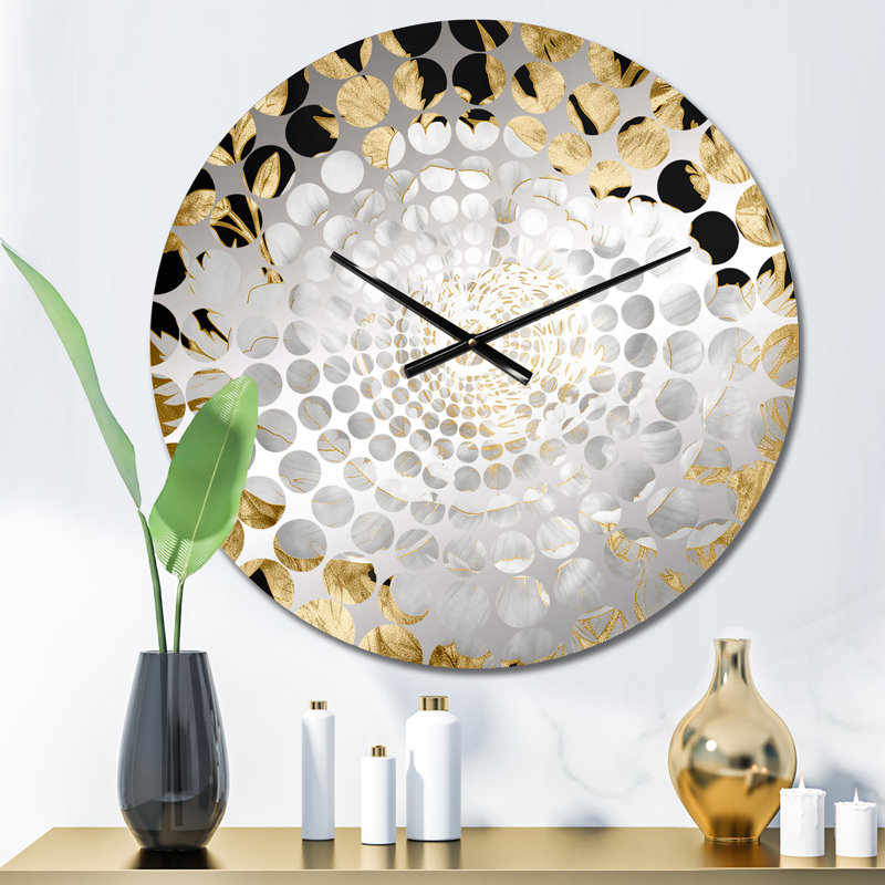 Analeyah - Horloge murale rose, Médium
