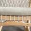 Chaise berçante en bois massif