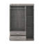 Armoire 3 portes avec 2 tiroirs-478142122