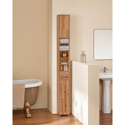 Munford Freestanding 20cm W Linen Cabinet