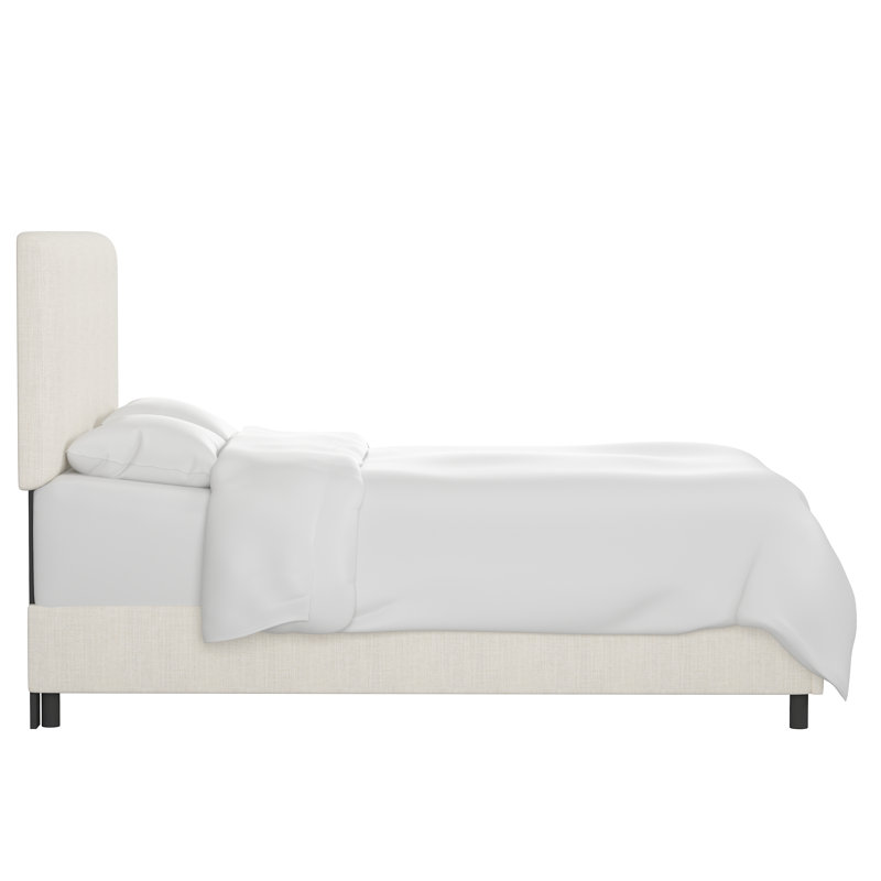 Eisley Upholstered Standard Bed, Queen, Classic Otter Performance Velvet