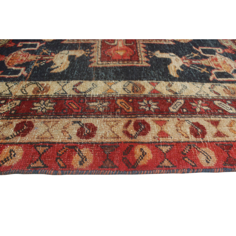 Boleslao Wool Oriental Indoor Rug