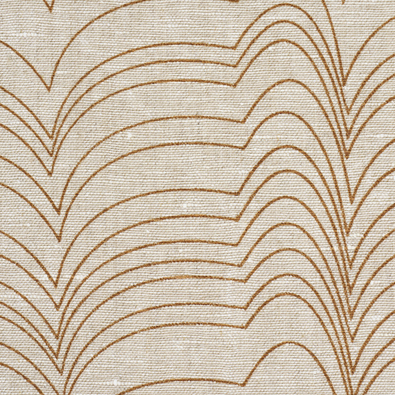 Schumacher X Studio Bon Richter Fabric, Neutral