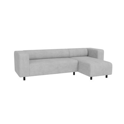 Sofie 4 Seater Corduroy Corner Sofa 