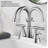 Aris Premium 4" Center Set Bathroom Faucet With Pop-Up Drain-113992225