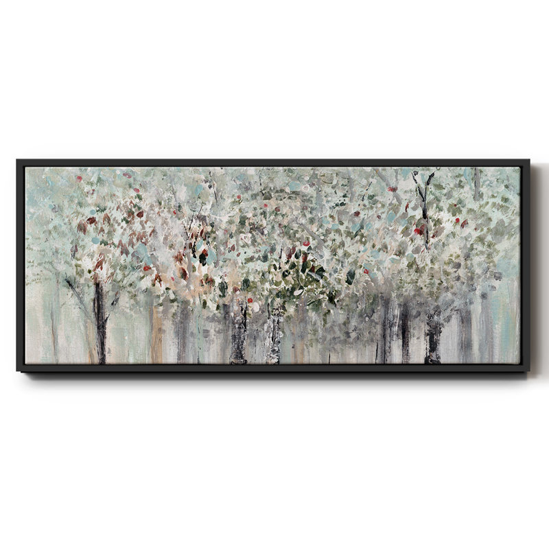 «Morning's Soft Light», reproduction sur toile encadrée, H 24 po x l 60 po x P 1,5 po, Noir
