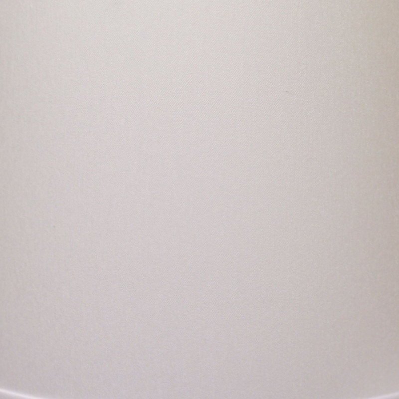 Abat-jour tambour 15 po sans abat-jour, Blanc