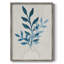 Reproduction encadrée monochrome de feuillage II - bois massif 47035-821107172