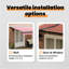 Ivy Bronx Fabric Cover Retractable Patio Awning-1227483534-1227483646