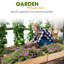 Lit de jardin surélevé en bois Olivers