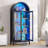 68" Tall Arched Storage Display Cabinet-2138111115