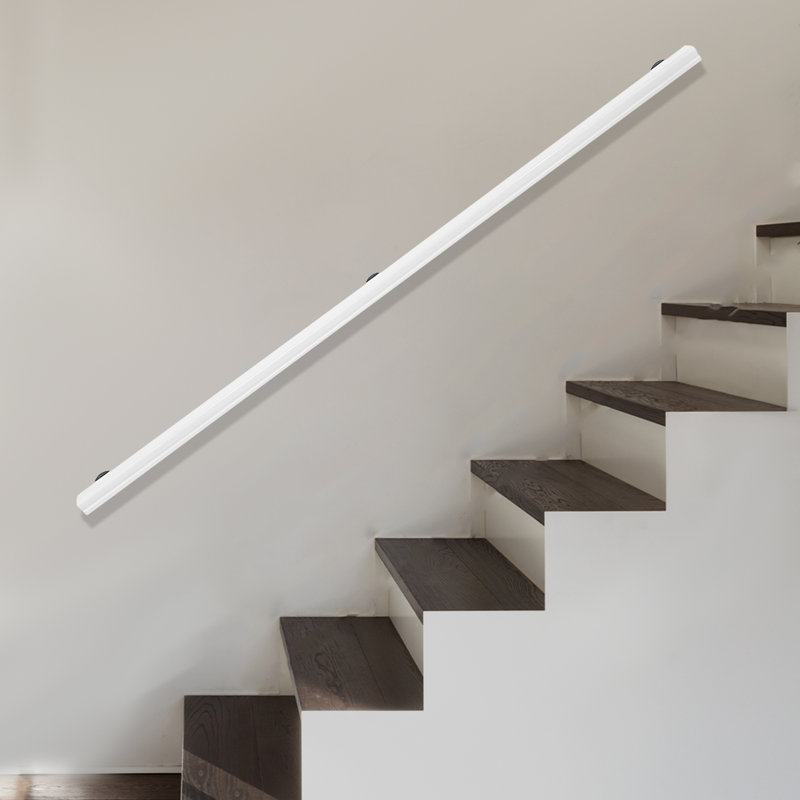 Rampe décorative 7 pi pour escalier, Blanc
