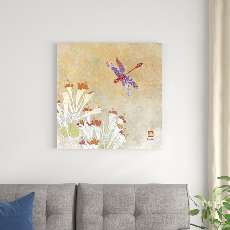 " Dragonfly Lustre I ", 30" H x 30" W x 1.25" D