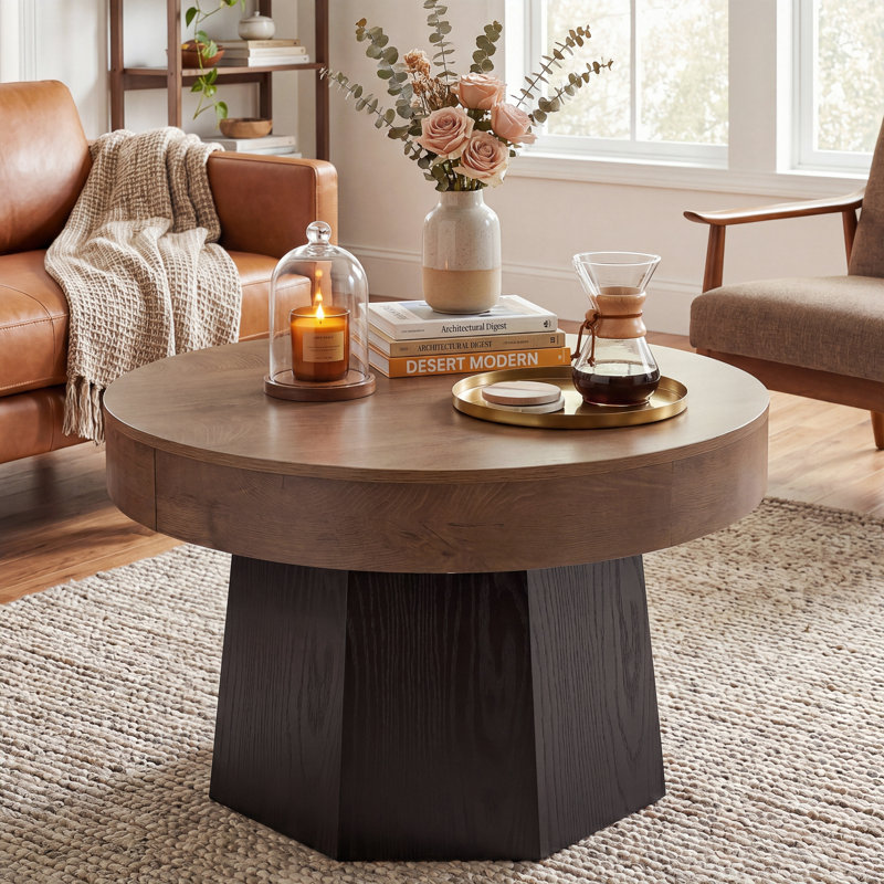 Pedestal Coffee Table