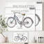 Bicyclettes de Paris, impression sur toile tendue-55952446