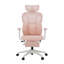 Chaise de bureau ergonomique rose Cablady-1242810631
