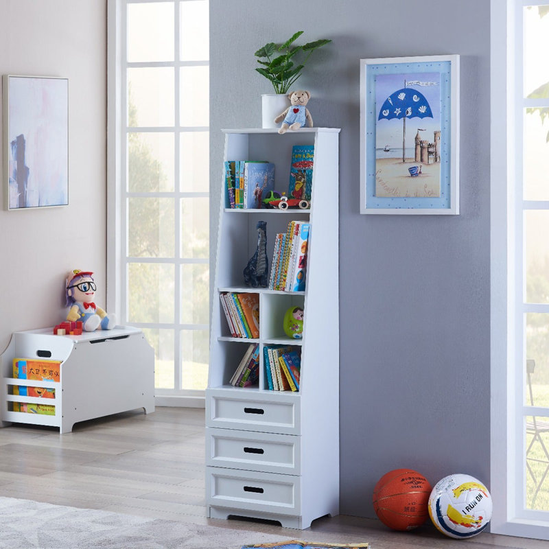 Unité de présentation et de rangement pour livres avec entonnoir Kids Classic