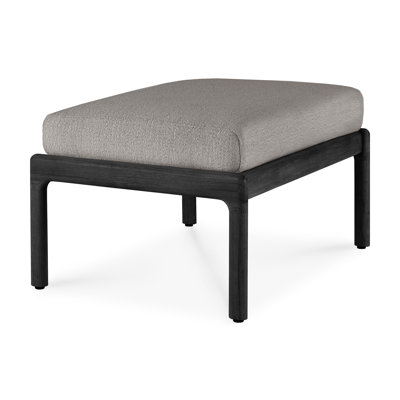 Jack Rectangle Outdoor Teak Ottoman Patio Ottoman