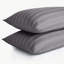 Luxury Microfiber Striped Pillowcases Set of 2 - Soft, Breathable & Wrinkle-Resistant Pillow Covers-2057487873