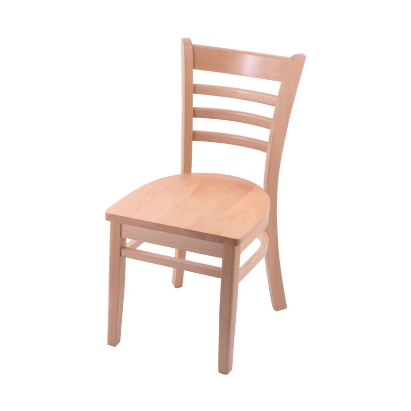 Hampton 18'' H Beech Solid Wood Side Chair, Natural