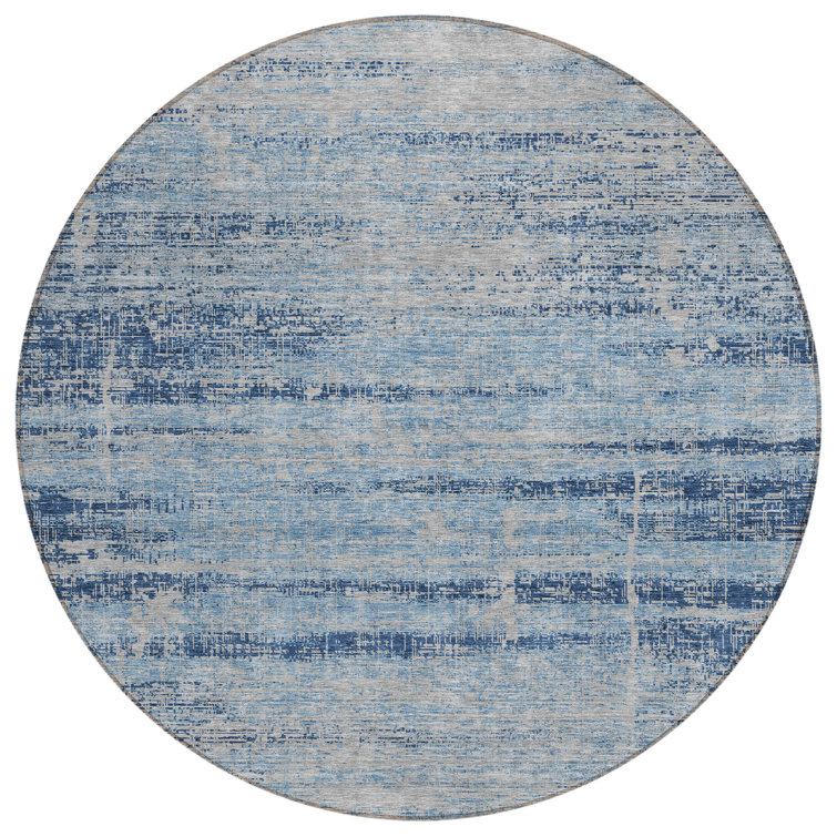 Ceajay Washable Abstract Indoor / Outdoor Rug