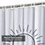 Rideau de douche avec 12 crochets Sunset-2101531661
