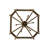 Citadel 6 - Light Dimmable Lantern Cylinder Chandelier