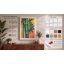 Three Bamboo Stalks Botanical - Wrapped Canvas-343850317-343850319