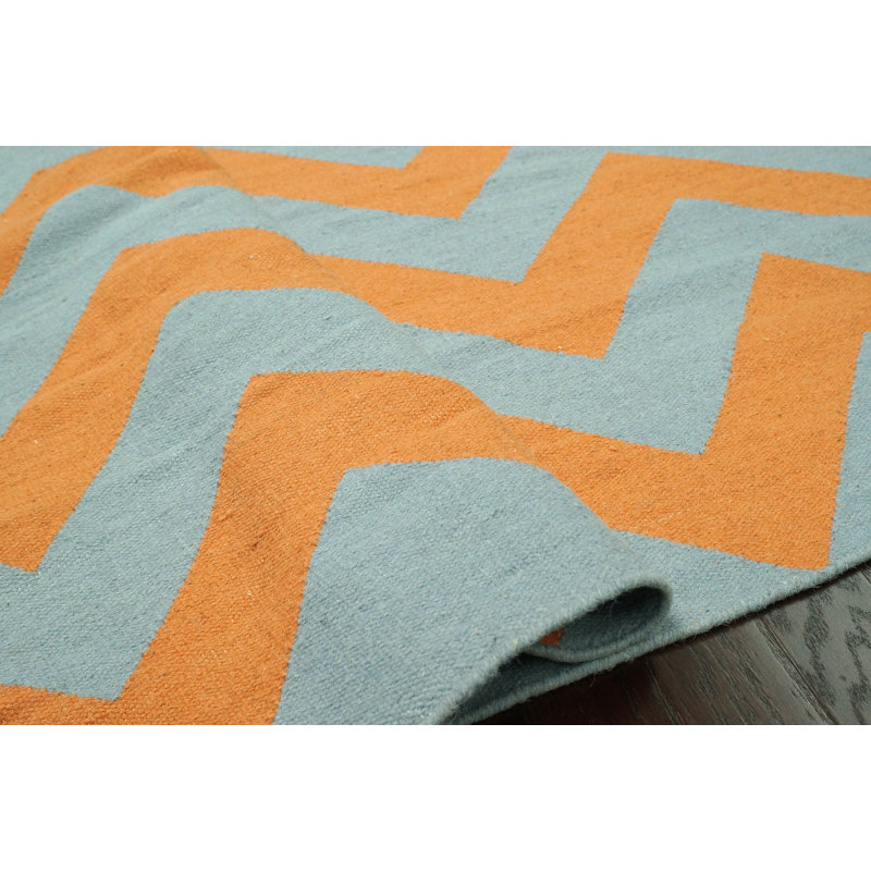 Panama Flatweave Chevron Indoor Rug, 5' x 8'