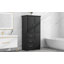 Armoire de rangement haute et large avec portes pour salle de bain-1387742702