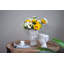 Petit vase mural en ciment 6,7 x 5,5 x 8,7 po Visage