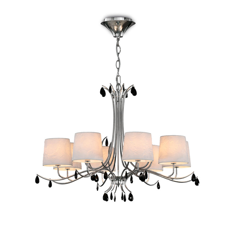 Omalley 8 - Light Novelty Pendant, Polished Chrome