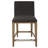 Allaire Upholstered Counter Extra Tall Stool with Solid Wood Frame