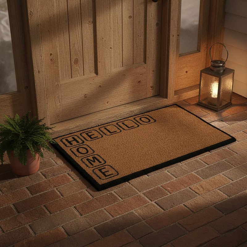 Paillasson Hello Home Coir 30 po x 18 po